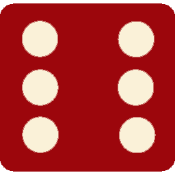 Dice face of first player